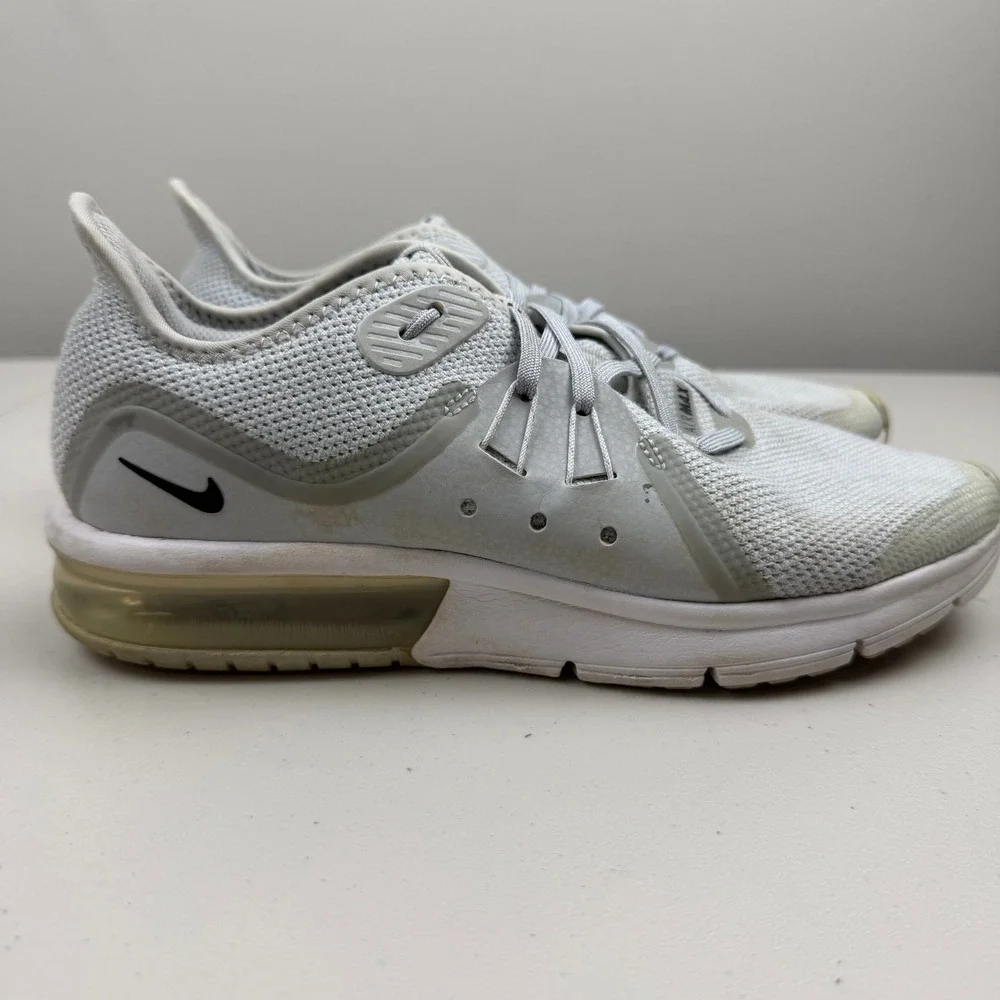 Nike Air Max Fury Grey White‎ Men's Running Shoes 922884-002 Size 6.5Y